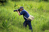 香港 - Bird Photographers at the Wetland Park