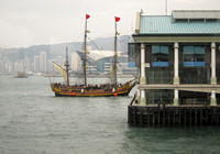 Hong Kong - Ships on Victoria Harbor