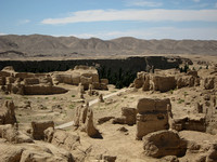 Xinjiang - Jiaohe Ruins Northern Zone (交河故城)