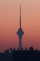 Beijing TV Tower at Various Shutter Speeds