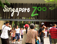Singapore - Zoo Entrance