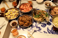 Guangdong, Nanhai - Dinner at Cheng's Uncle 刘雪峰's Home