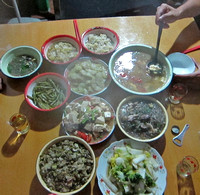 Fujian - Welcome Dinner at Wenhui's Home