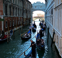 Venice - Gondolas Around the City