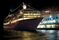 Hong Kong - Cruise Ship Asuka II in Port