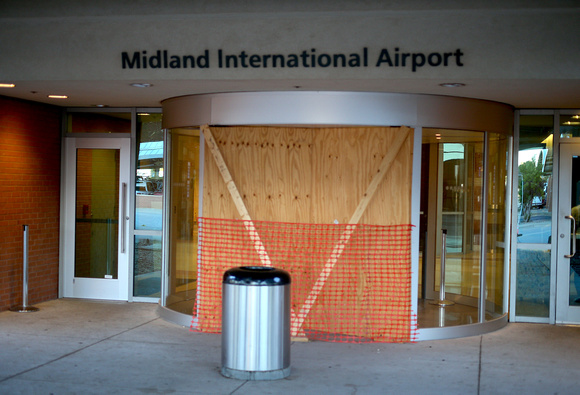 Arriving at Midland International Airport