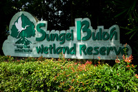 Singapore - Sungei Buloh Wetland Reserve Entrance