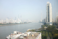 Pearl River Views from Hotel Upper Floor - Guangzhou