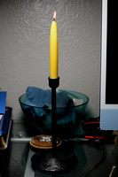 Forty Hills Forge Beeswax Candle